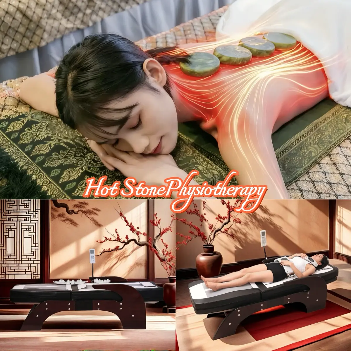 Nuga best N5 POP RELAX PR-B005 full body massage bed
