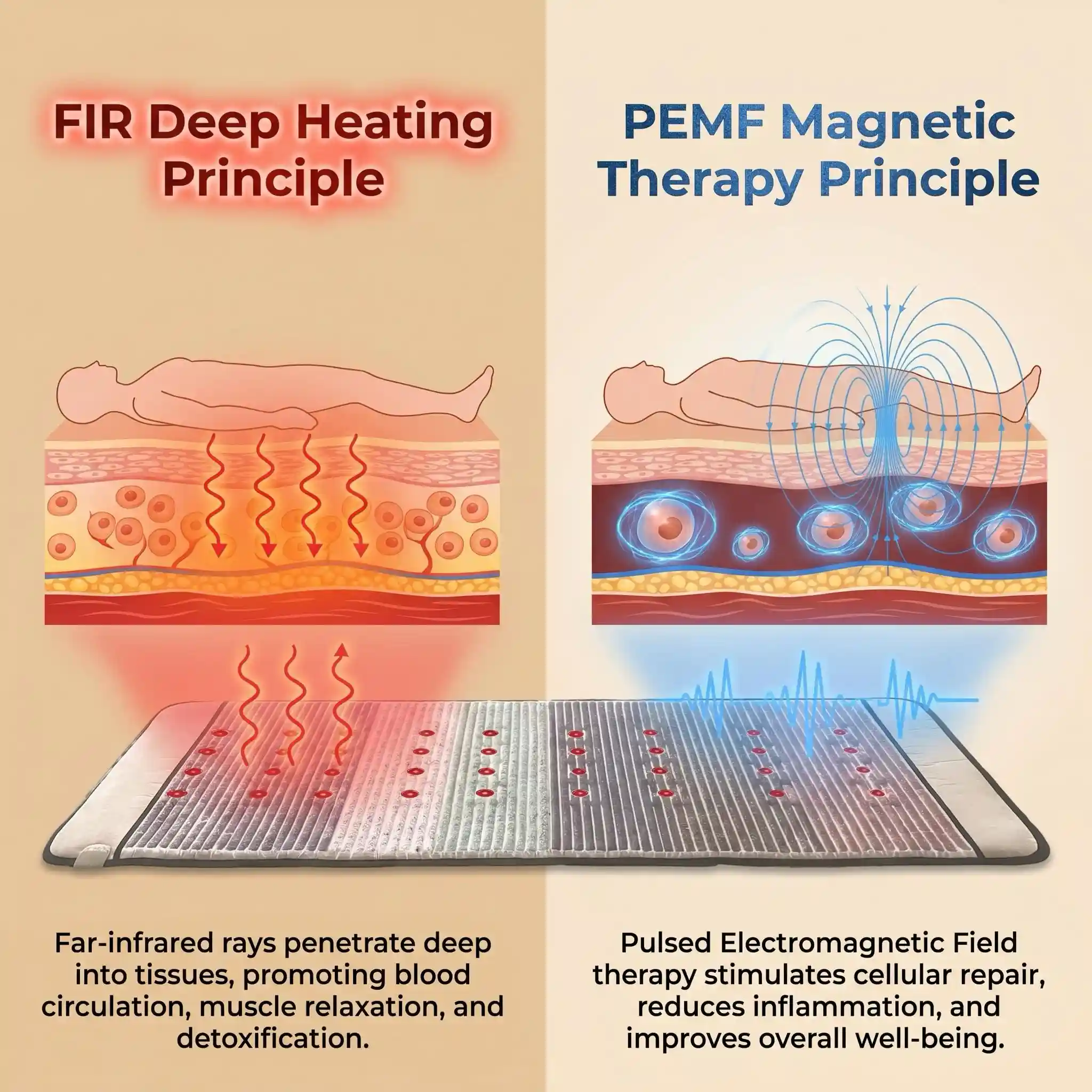 Amethyst PEMF mat